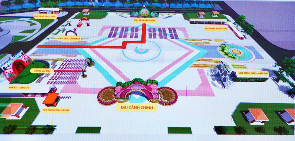 Khẩn trương chuẩn bị cho Festival Hoa - Kiểng Sa Đéc lần II