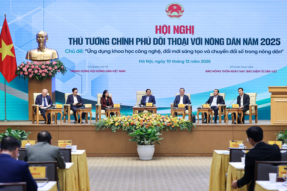 Thủ tướng Chính phủ đối thoại với nông dân Việt Nam năm 2025