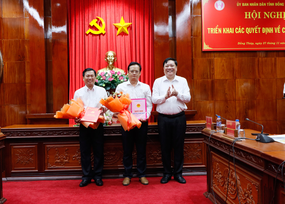 Ông Trần Ngô Minh Tuấn giữ chức Chánh Thanh tra tỉnh Đồng Tháp