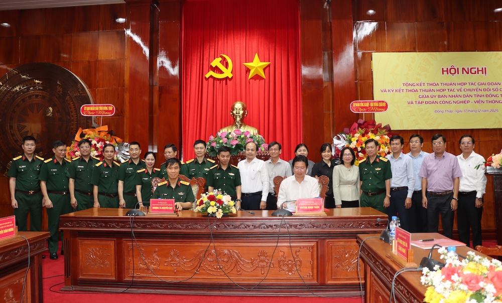 Đồng Tháp – Viettel: Thoả thuận hợp tác chuyển đổi số giai đoạn 2026 – 2030