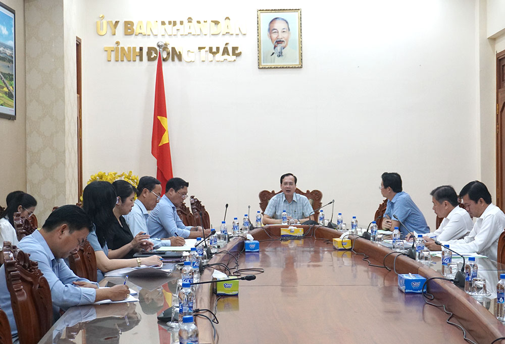 Đôn đốc tiến độ Festival Hoa - Kiểng Sa Đéc lần II năm 2025