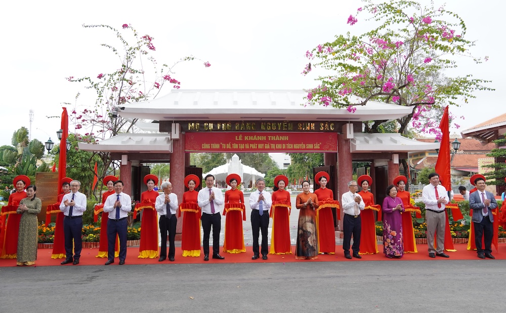 Đồng Tháp: Đón nhận Bằng xếp hạng di tích quốc gia đặc biệt Mộ cụ Phó bảng Nguyễn Sinh Sắc