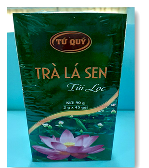 Trà lá sen túi lọc