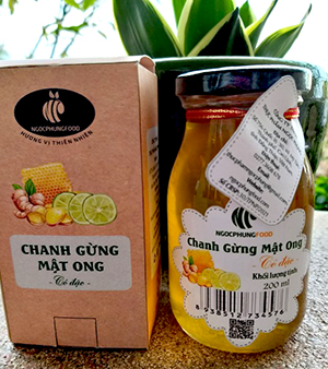 Chanh gừng mật ong cô đặc