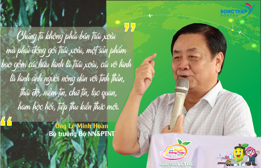 “Đóng gói” giá trị vô hình vào trong từng sản phẩm xoài Đồng Tháp